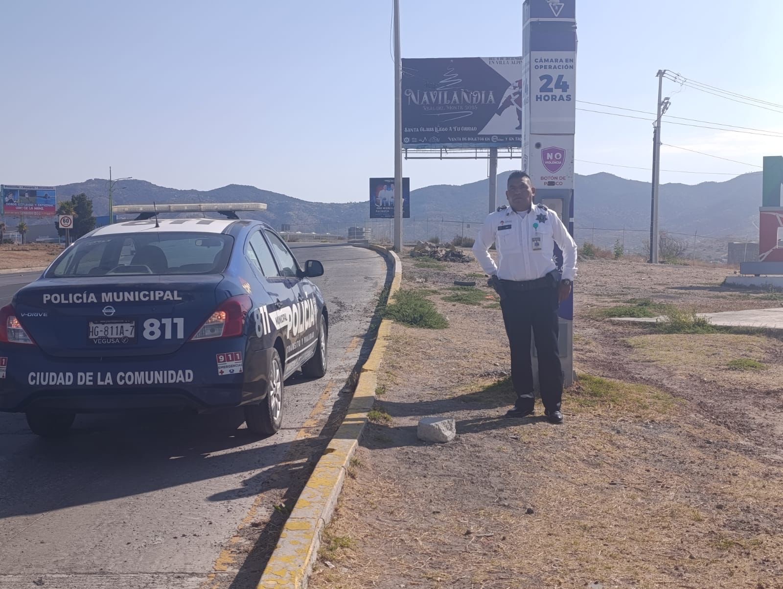 Imagen 2 de 3: Instalan módulos turísticos en Mineral de la Reforma