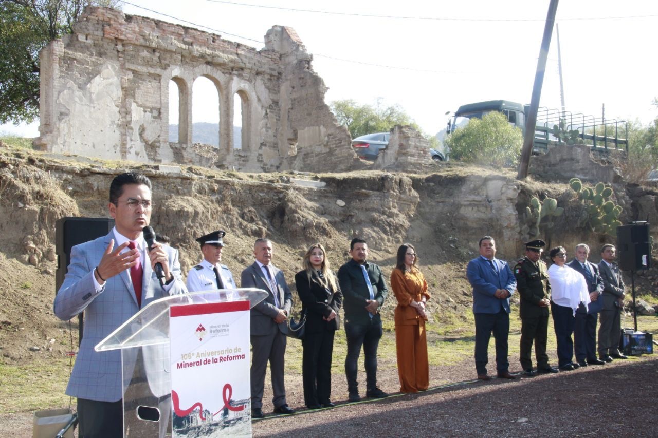 106 aniversario de la creación de Mineral de la Reforma