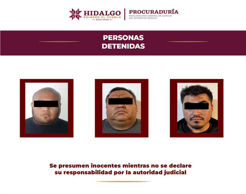 Imagen 1 de 4: Tres detenidos tras cateos en Mineral de la Reforma y Zempoala